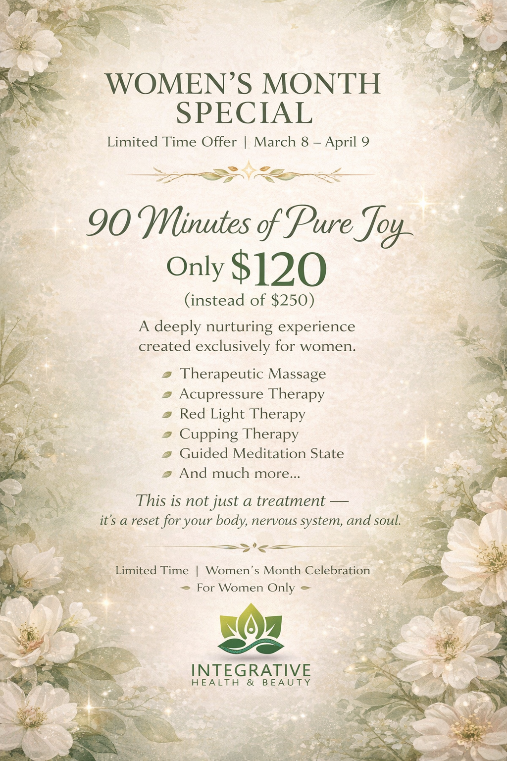 Women's Month Special